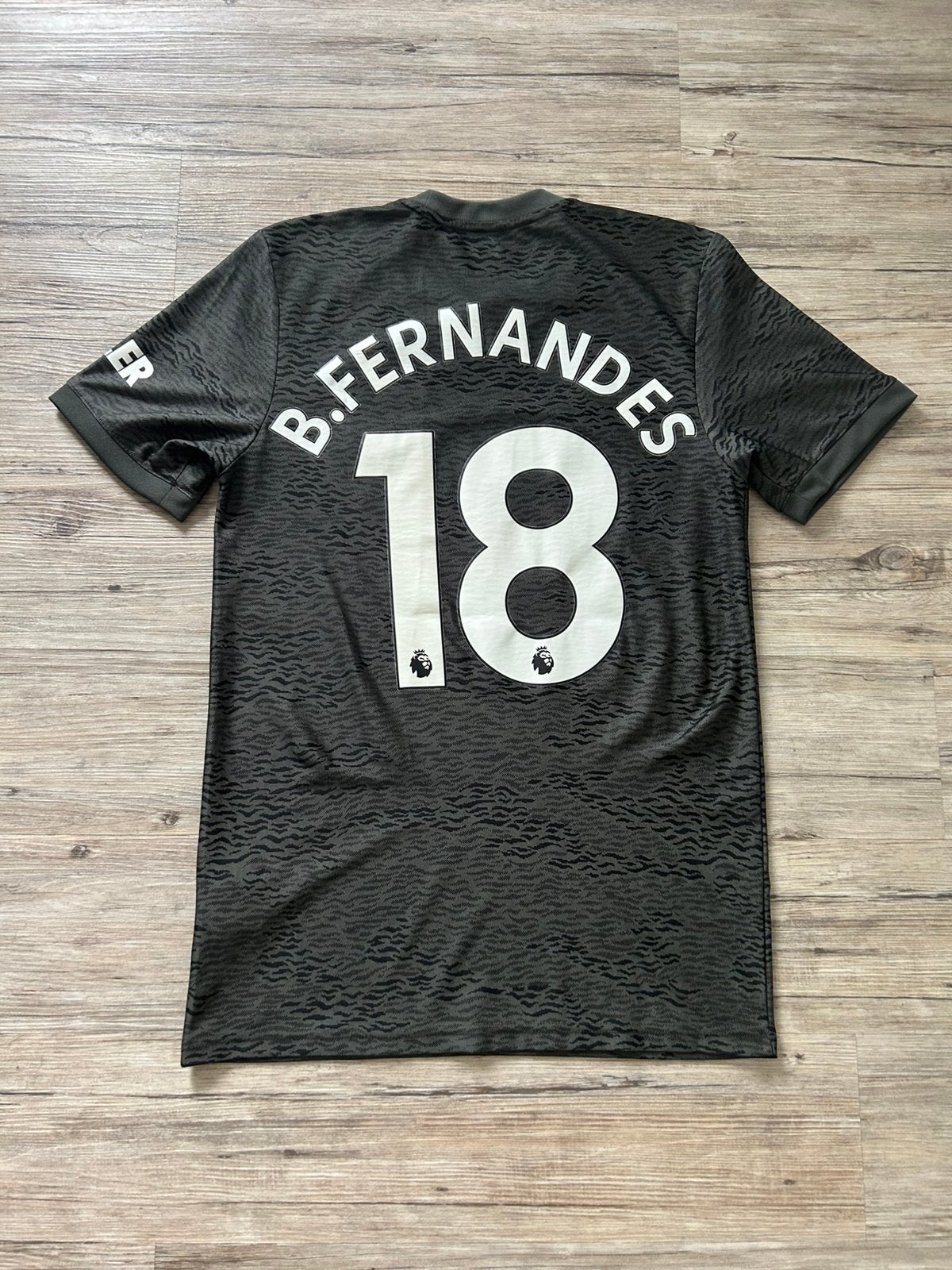 Origineel Man United Uitshirt 20/21 Fernandes #18 - Maat S, Maat S, Ophalen of Verzenden, Zo goed als nieuw, Shirt
