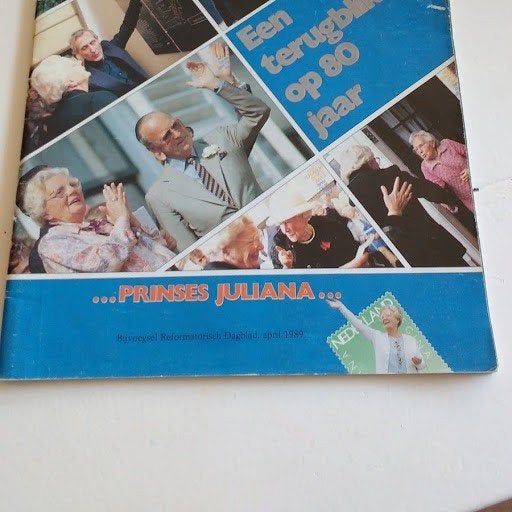 Een terugblik op 80 jaar prinses Juliana bijvoegsel Reformat, Verzamelen, Ophalen of Verzenden, Gebruikt, Nederland, Tijdschrift of Boek