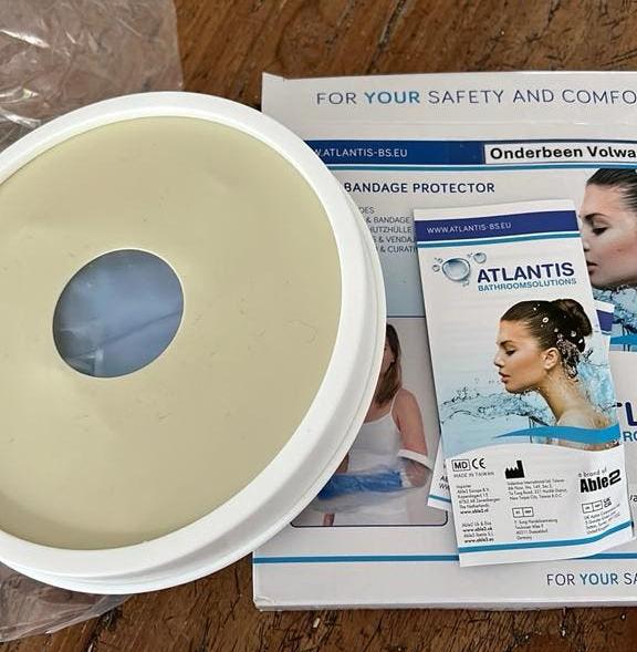 Gips hoes voor onder de douche, Diversen, Verpleegmiddelen, Ophalen, Zo goed als nieuw