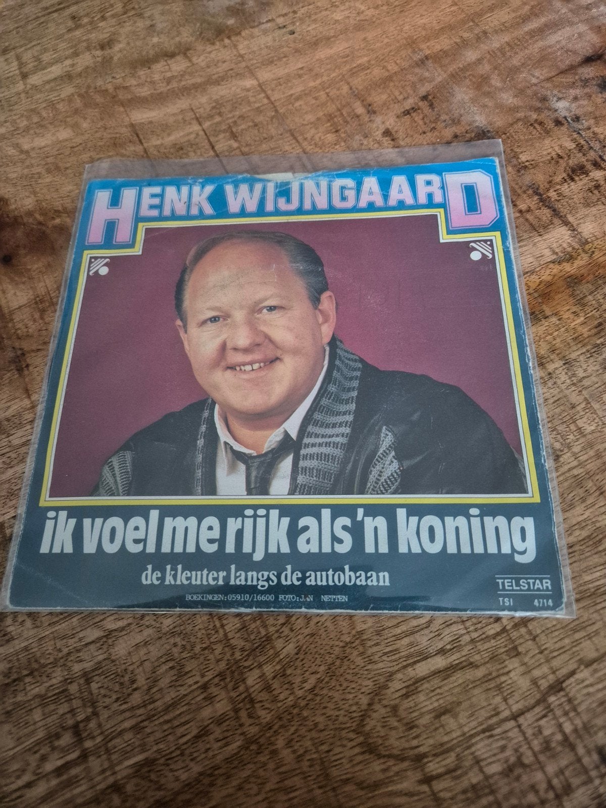 Henk wijngaard/kleuter langs de autobaan, Ophalen of Verzenden, Gebruikt, Overige formaten, Levenslied of Smartlap