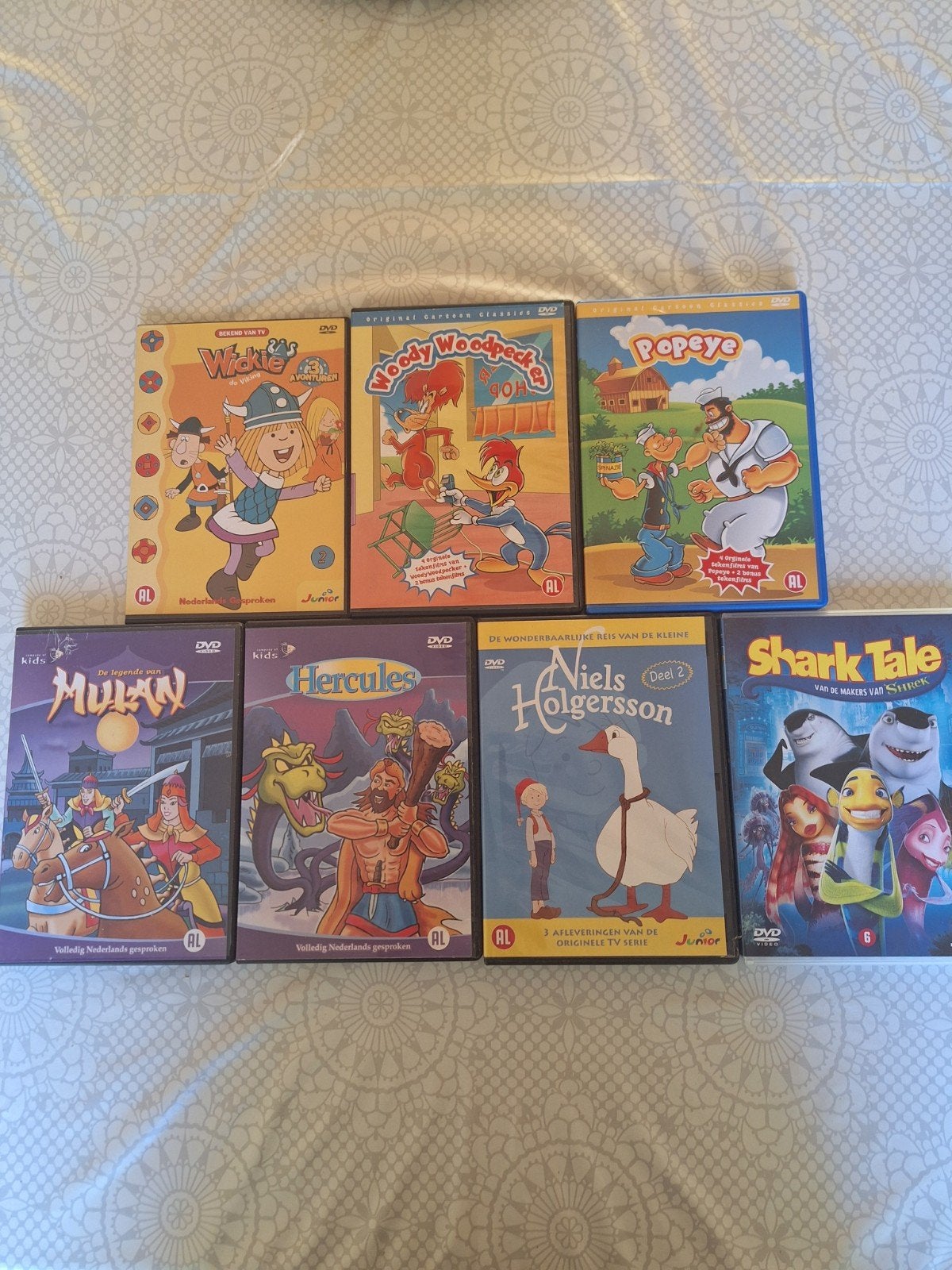 dvd kinderfilms €1.50 per stuk, Alle leeftijden, Ophalen of Verzenden, Zo goed als nieuw