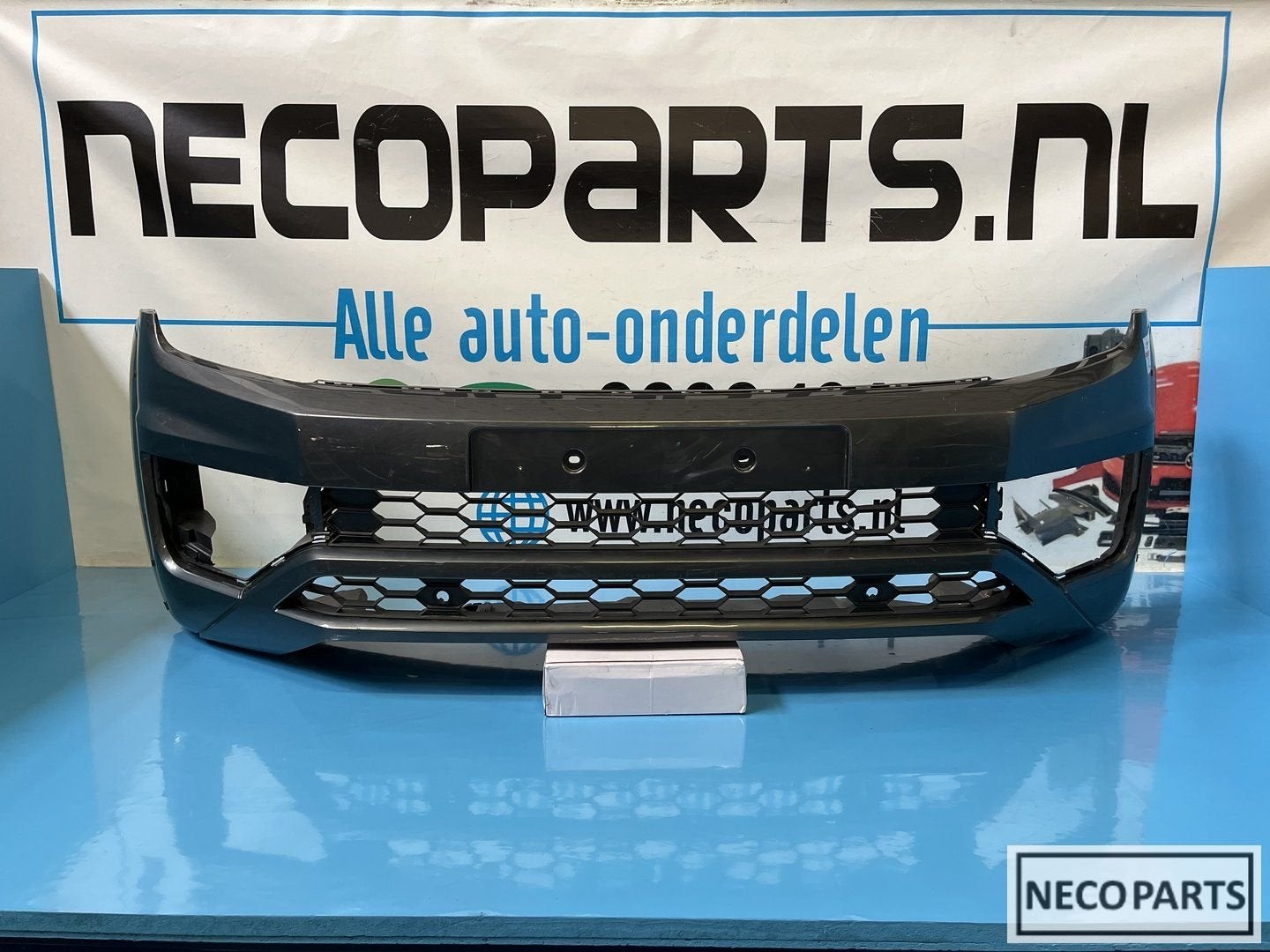 VOLKSWAGEN AMAROK 2H6 2H VOORBUMPER BUMPER ORIGINEEL, Gebruikt, -, -, Ophalen of Verzenden