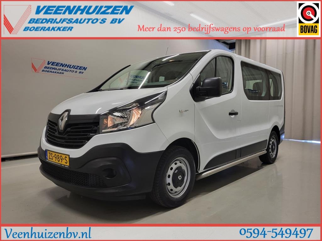 Renault Trafic Passenger 1.6dCi 8-Personenbus - Excl. BTW /, Auto's, Renault, Voorwielaandrijving, Gebruikt, 2000 kg, Wit