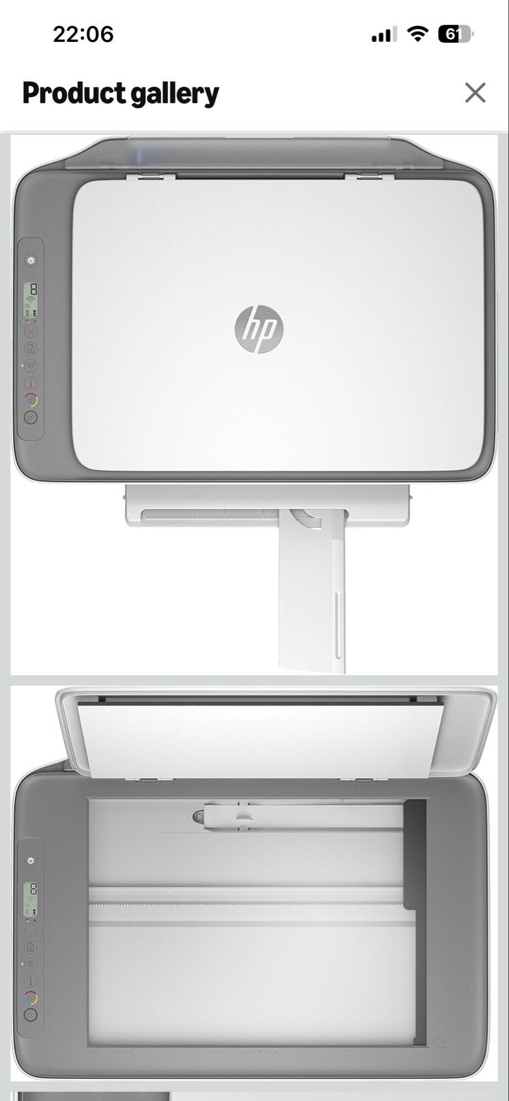 HP DeskJet All-in-One Printer (Zo goed als nieuw), Computers en Software, Printers, Ophalen, Inkjetprinter, All-in-one, Kleur printen