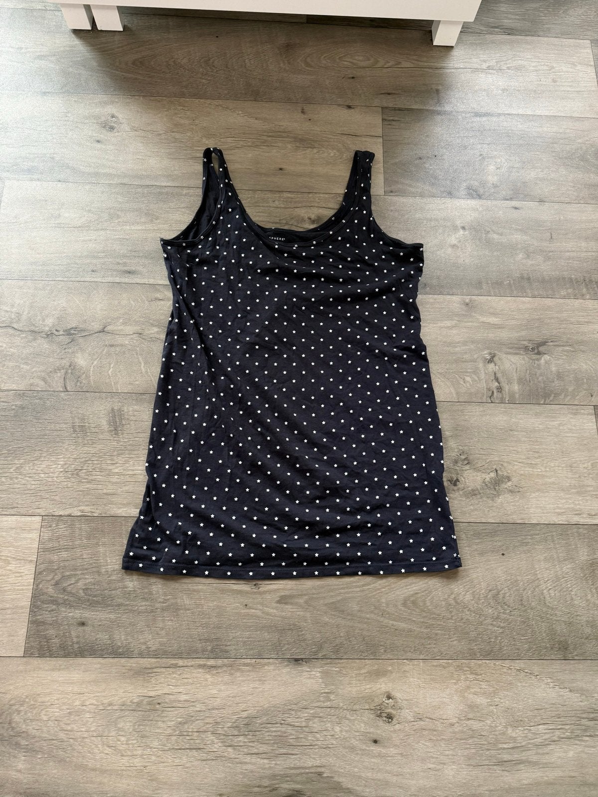 Donkerblauw sterren hemd van Atmosphere, maat 46, Blauw, Maat 46/48 (XL) of groter, Ophalen of Verzenden, Zo goed als nieuw
