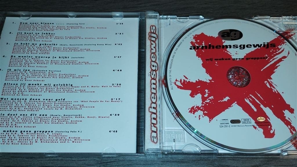 Arnhemsgewijs - Wij Maken Geen Grappen, Cd's en Dvd's, Ophalen of Verzenden, Zo goed als nieuw