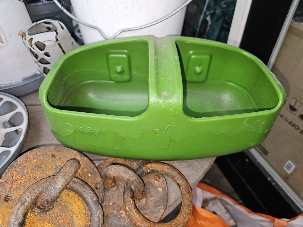 kippenvoerbak van Omlet, Dieren en Toebehoren, Ophalen, Gebruikt, Drinken en Voederen