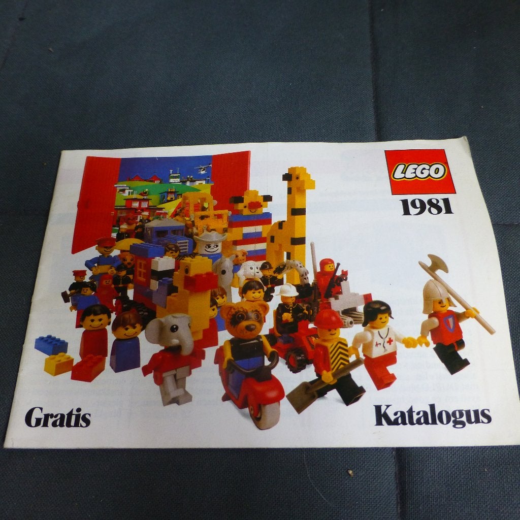 Lego Boekje Kataloges uit 1981, Ophalen of Verzenden, Zo goed als nieuw, Overige typen, Lego