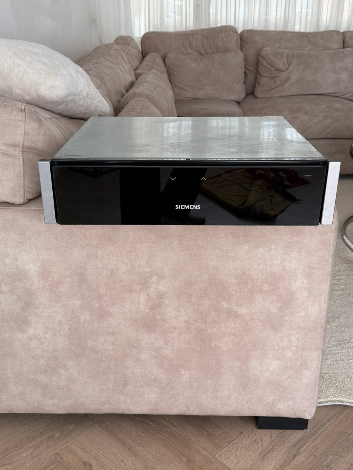 Siemens iQ700 Warmhoudlade, Ophalen, Zo goed als nieuw, Inbouw, 85 tot 90 cm