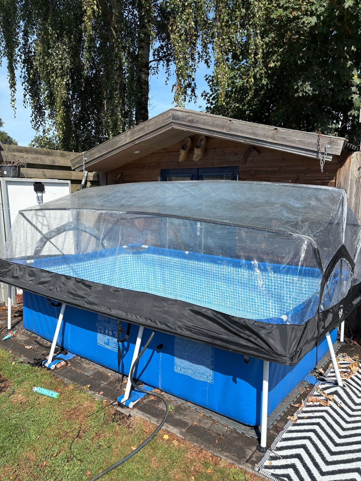 Zwembad overkapping van EXIT, Tuin en Terras, Ophalen, Overige typen, Zo goed als nieuw, 200 tot 400 cm
