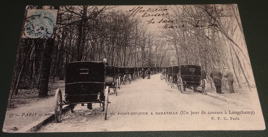 Parijs - Bois Boulogne Route Pont-du-Jour Bagatelle - KPa01, Verzenden, Voor 1920, Gelopen, Frankrijk