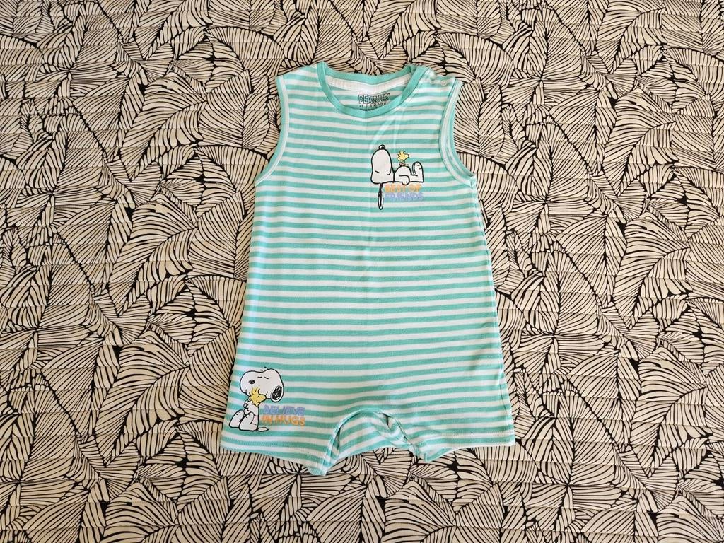 Snoopy babypakje / zomerpakje maat 86 (12-18m), Ophalen of Verzenden, Zo goed als nieuw, Primark, Jongetje