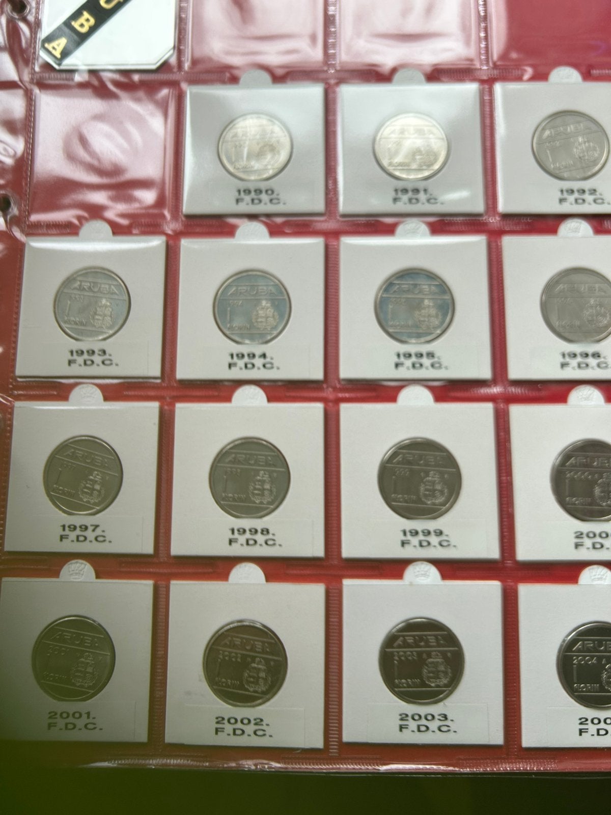 1 florin Aruba diverse jaargangen, Verzenden, Koningin Beatrix, Overige waardes