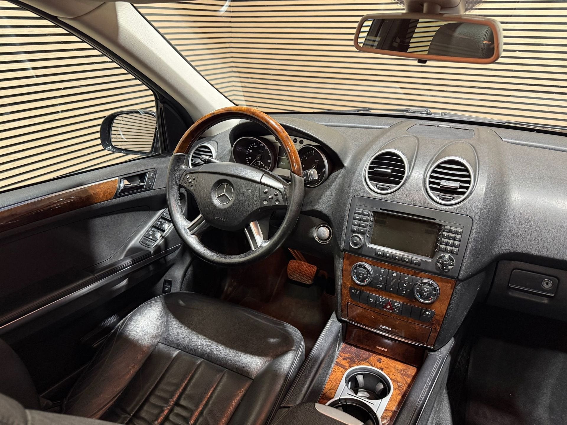 Mercedes-Benz M-klasse 350 | Automaat | Leder | Dakje | Trek, Auto's, Automaat, Gebruikt, Zwart, Zwart