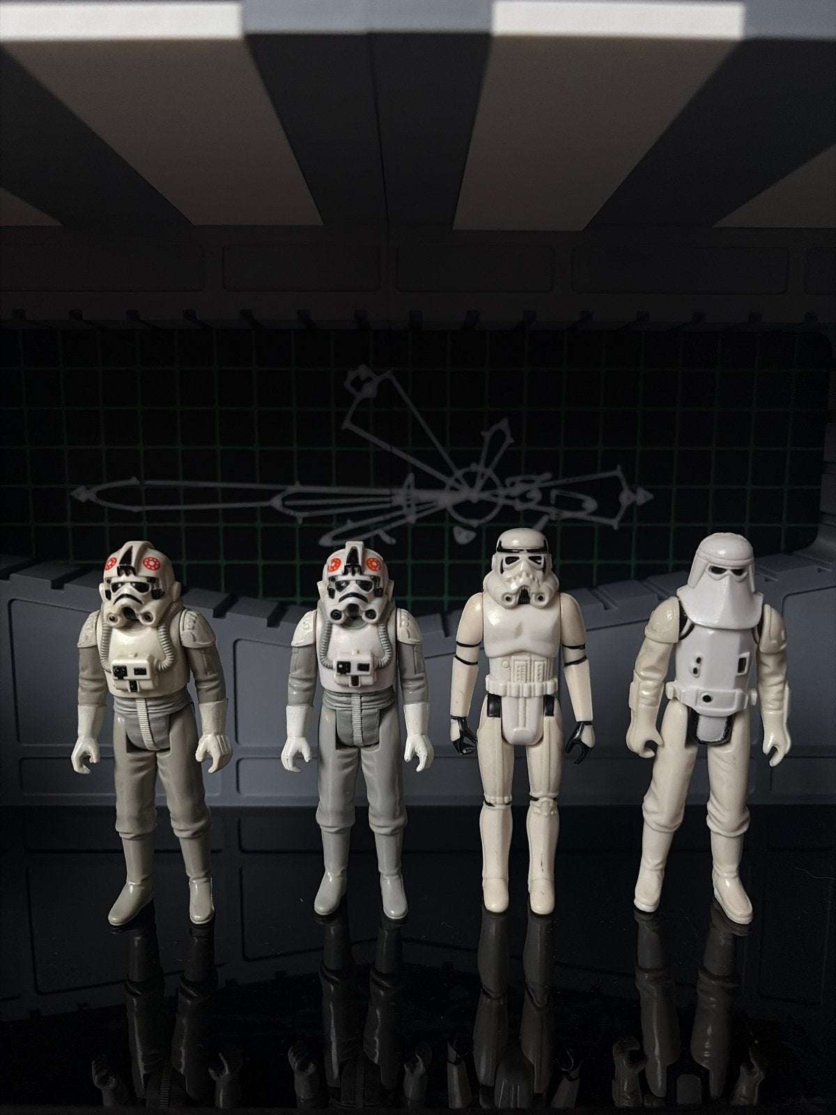 Star Wars Vintage Figuren: AT-AT Driver, Tie Fighter Pilot,, Ophalen of Verzenden, Gebruikt