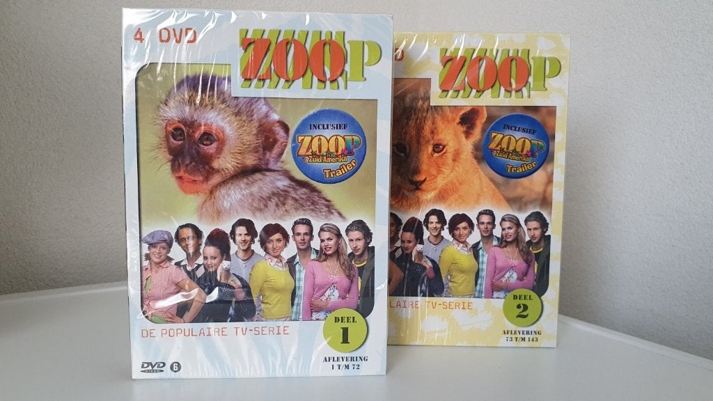 ZOOP DVD'S deel 1 en 2 nieuw in de verpakking, Avontuur, Vanaf 6 jaar, Inclusief doosje, Ophalen of Verzenden