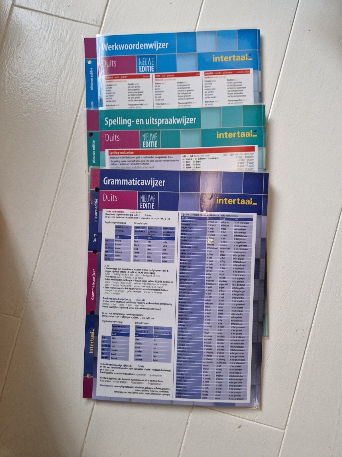 Intertaal Taalwijzers Duits (Spelling, Werkwoorden, Grammat, Ophalen of Verzenden, Zo goed als nieuw, Non-fictie