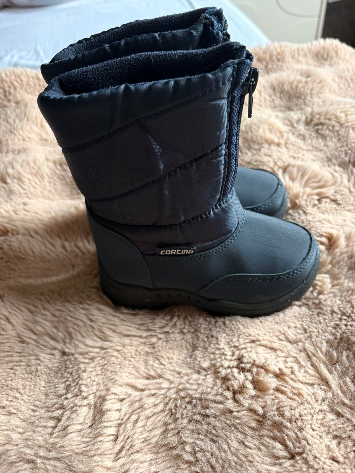 Cortina Snowboots Blauw / Winterschoenen mt 25 ZGAN, Jongen of Meisje, Ophalen of Verzenden, Laarzen, Zo goed als nieuw