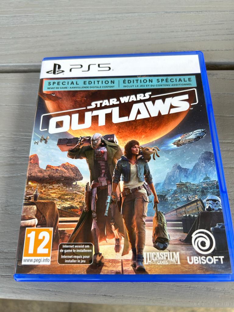 Star Wars Outlaws Special Edition PS5 - Nieuwstaat, 1 speler, Zo goed als nieuw, Vanaf 12 jaar, Ophalen