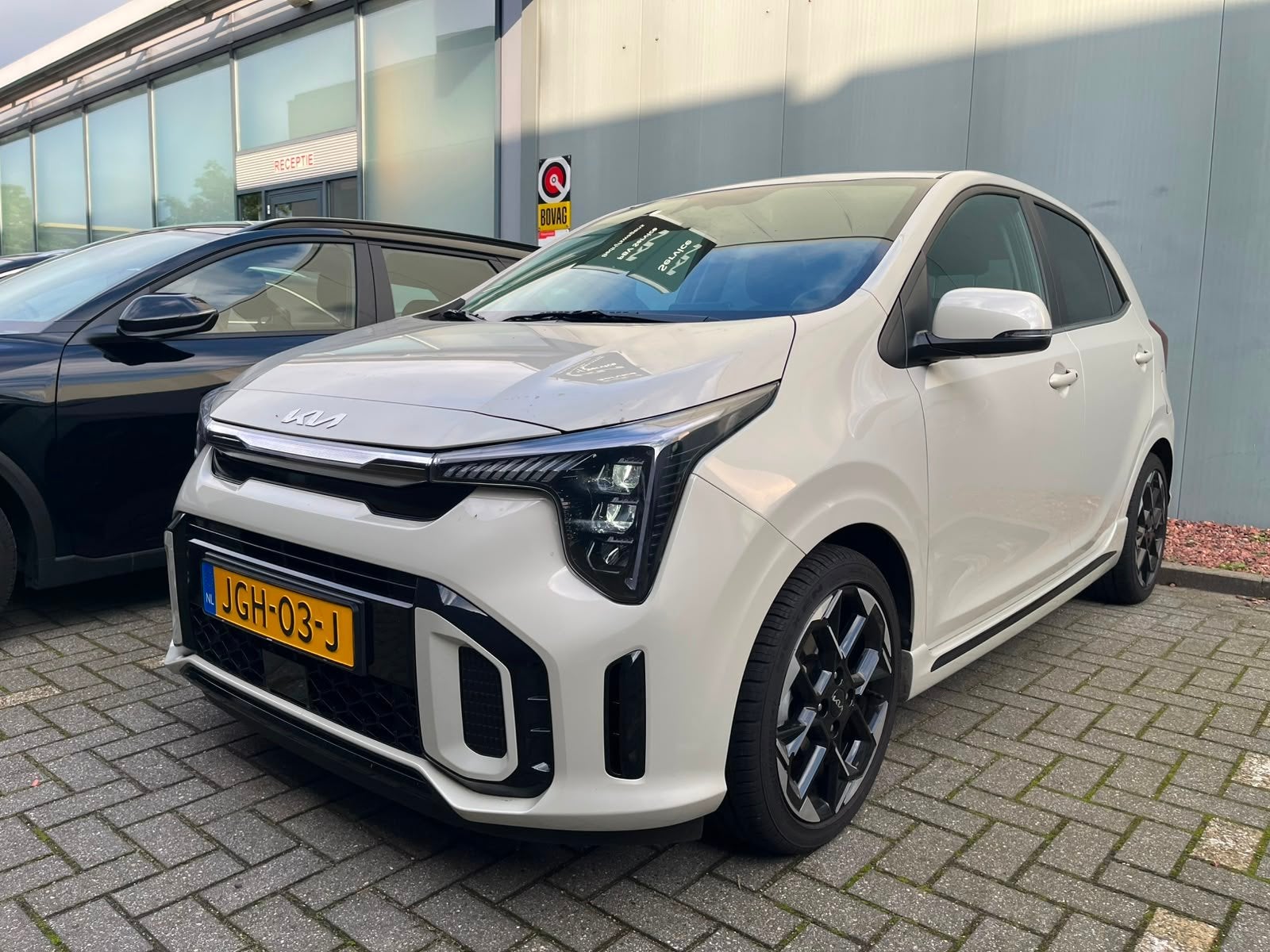Kia Picanto 1.0 DPI GT-Line Onderweg-naar-dealer (bj 2025), Voorwielaandrijving, 12 maanden, Stof, 4 stoelen