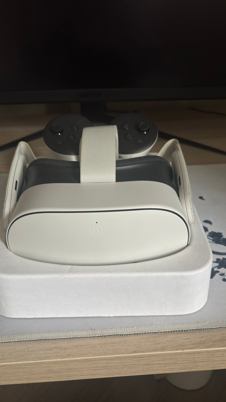 Meta guest 3s 128gb, Ophalen of Verzenden, Zo goed als nieuw, VR-bril, Overige platformen