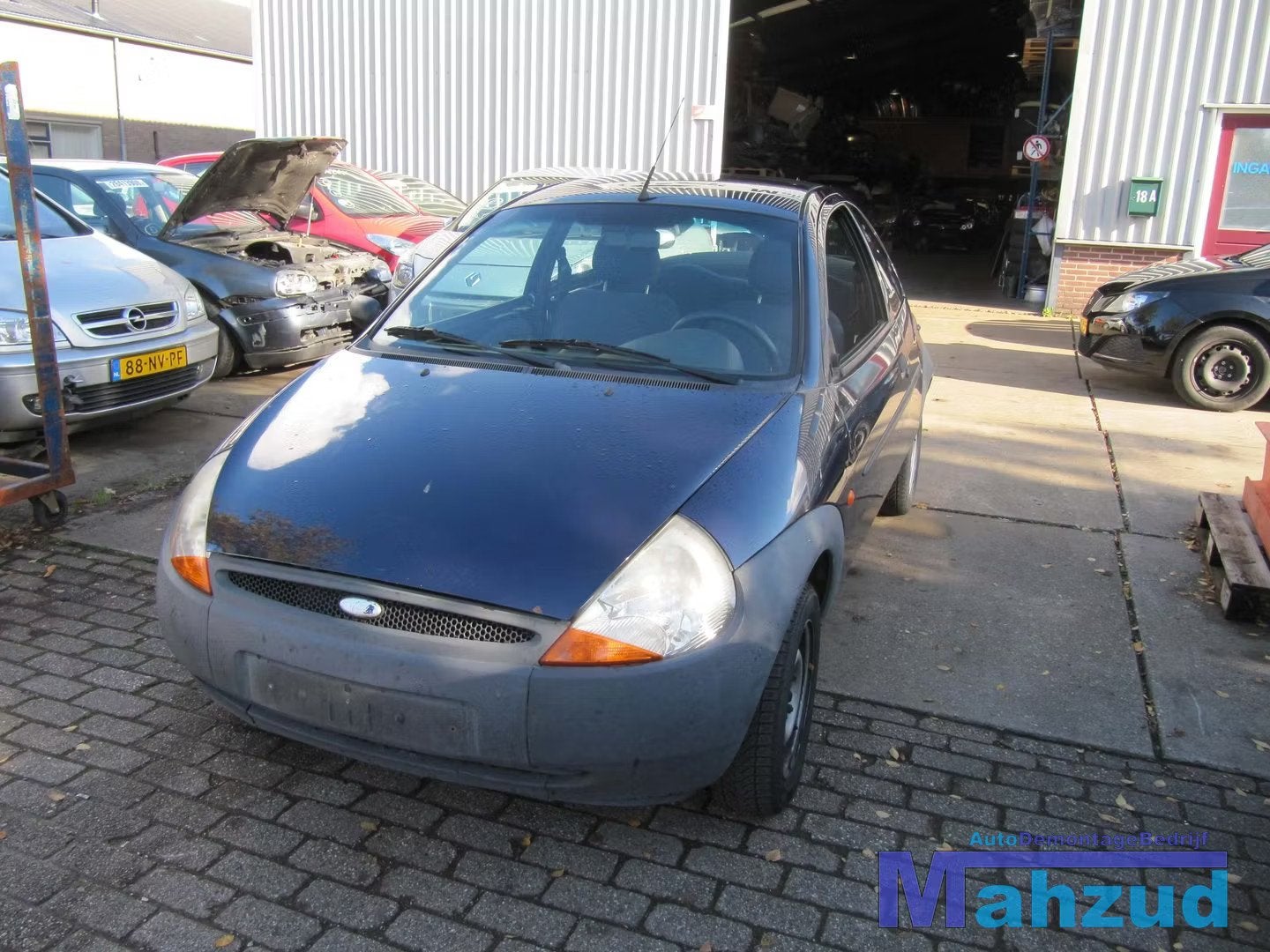 FORD KA INTERIEUR BLAUW COMPLEET, Auto-onderdelen, Interieur en Bekleding, Gebruikt, Info@ford.com, Ophalen of Verzenden, Ford