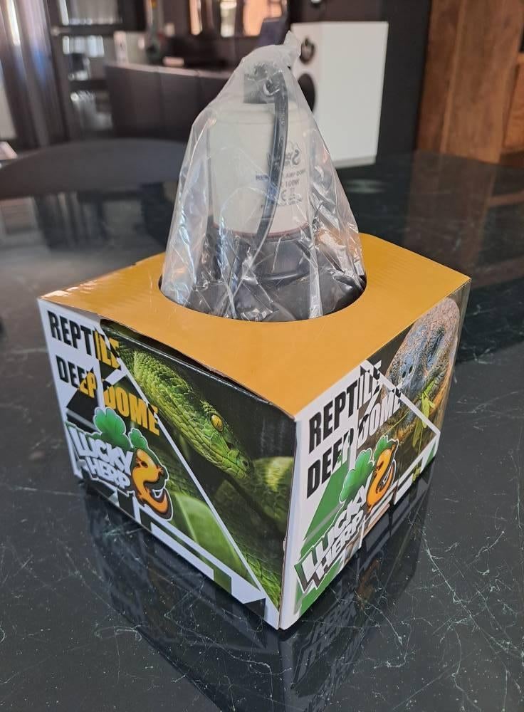 Reptielen lampenkap + netsnoer, Dieren en Toebehoren, Ophalen, Nieuw