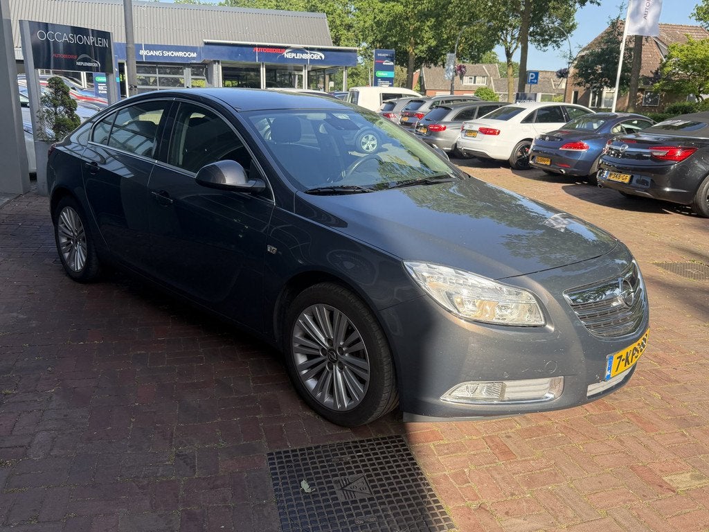 Opel Insignia 2.0 CDTI EcoFLEX Business+ 2013 131PK Dealer o, Auto's, Opel, Euro 5, Stof, Zwart, 4 cilinders