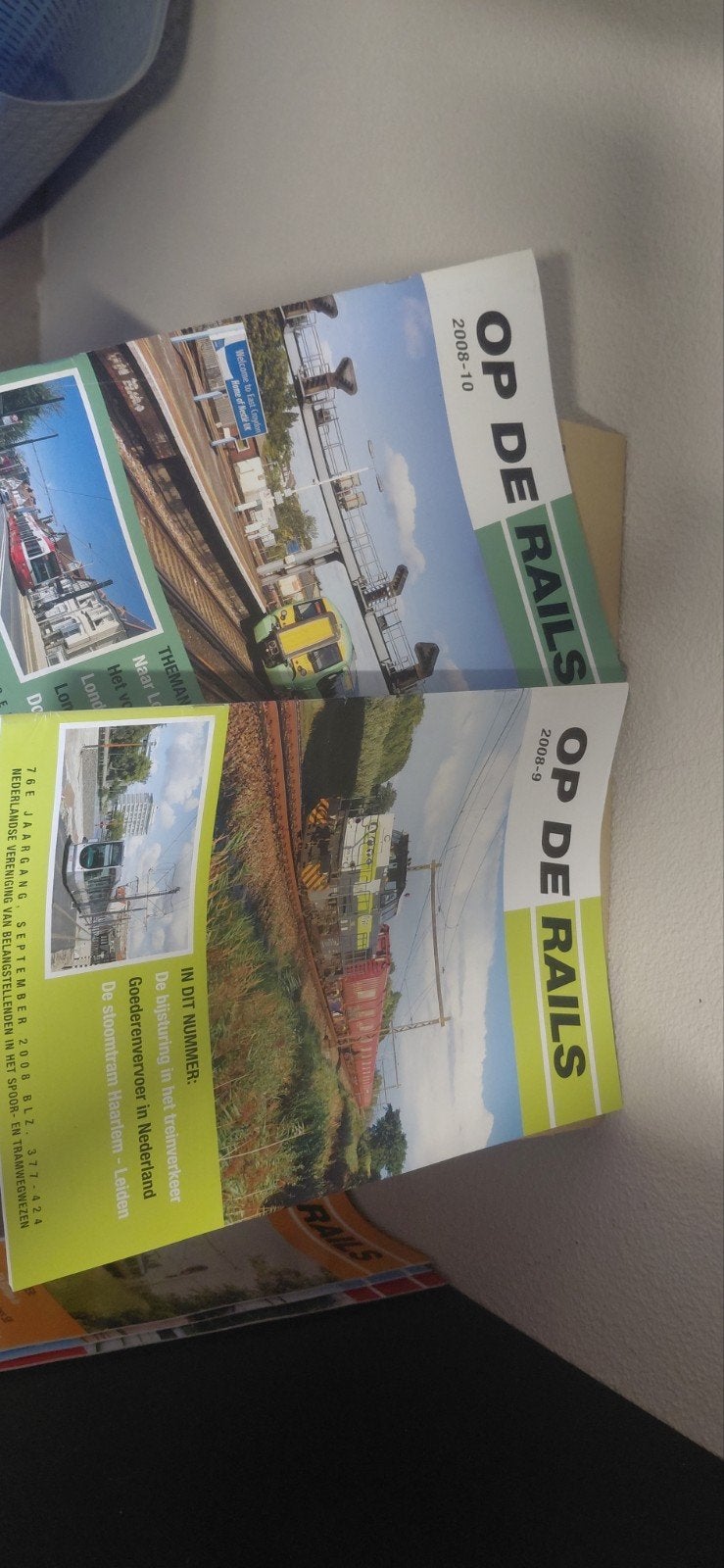 Tijdschriften 'Op de Rails' - Complete jaargangen, Ophalen of Verzenden, Gelezen, Overige typen