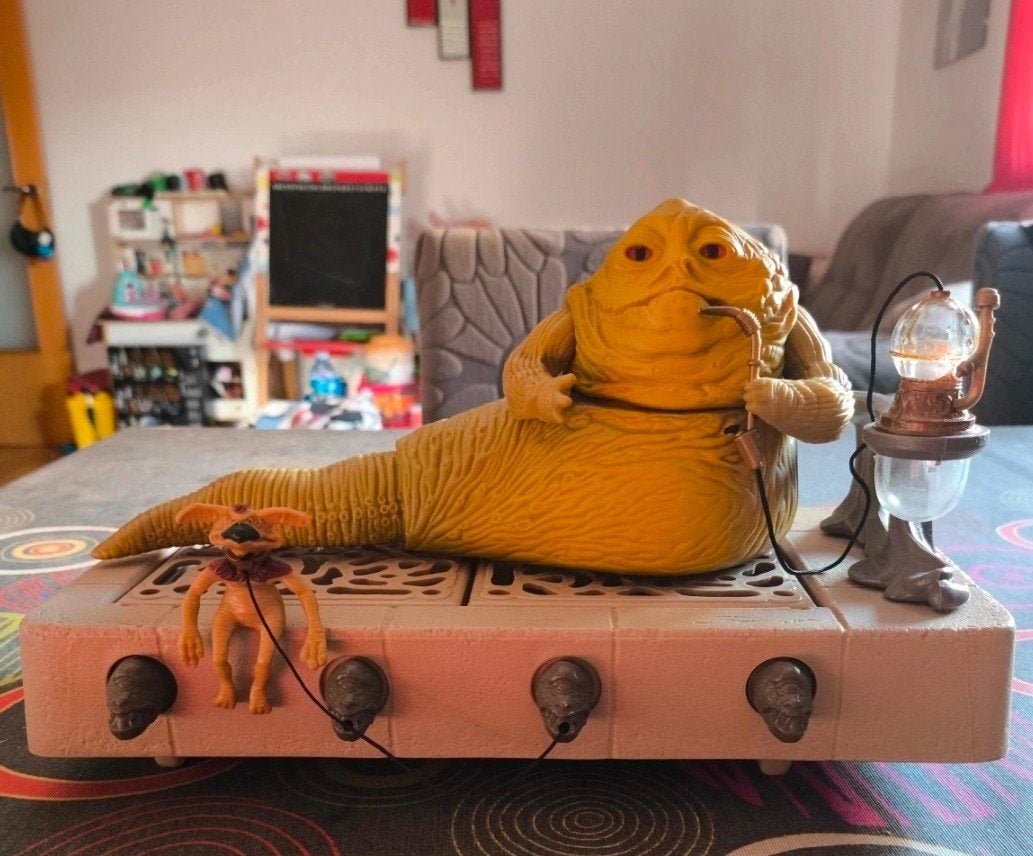 jabba the hutt starwars kenner 1983, Verzamelen, Star Wars, Ophalen of Verzenden, Actiefiguurtje