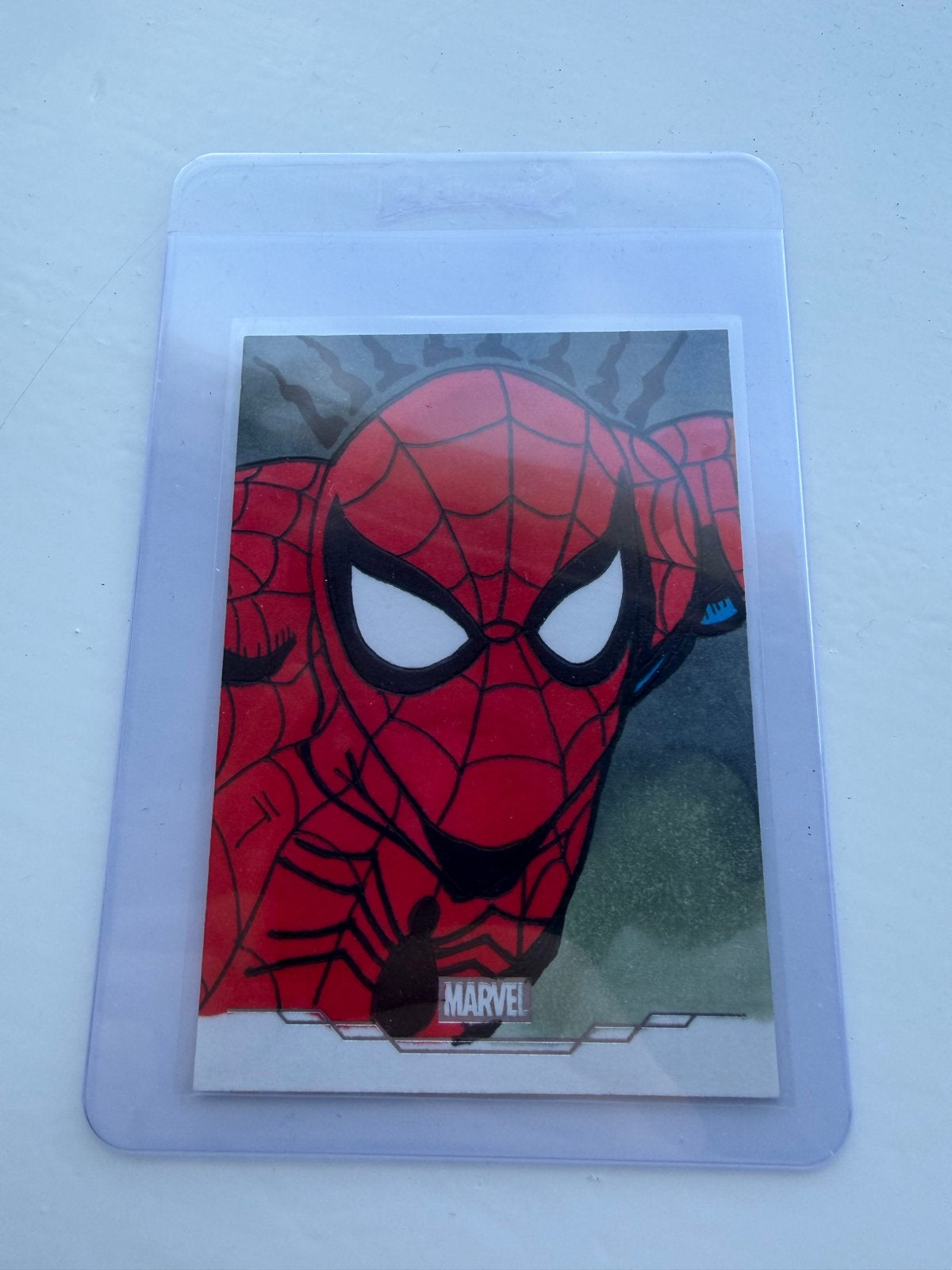 2026 Topps Marvel SpiderMan Sketch 1/1 Jason Montoya, Ophalen of Verzenden, Zo goed als nieuw
