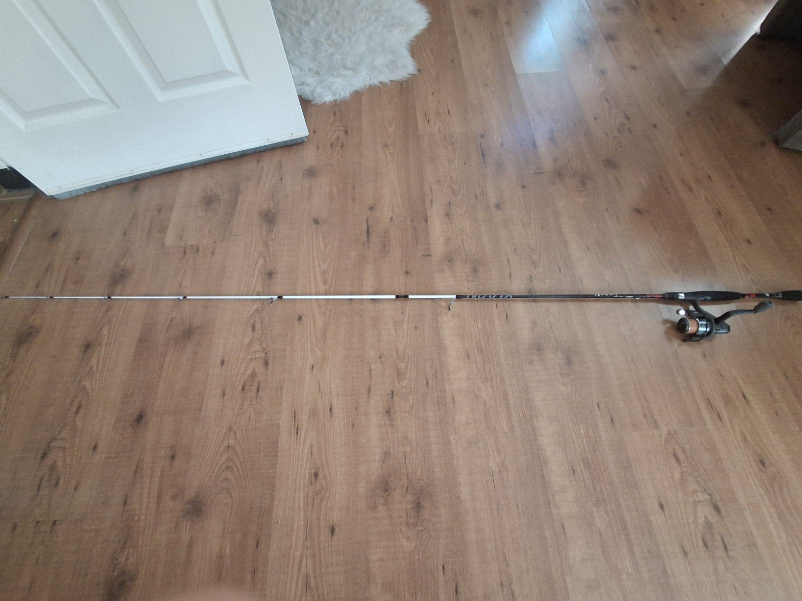 Vishengel met molen - Ultimate NVX 2000 - 210cm - 5-20g, Watersport en Boten, Ophalen of Verzenden, Zo goed als nieuw, Complete hengel