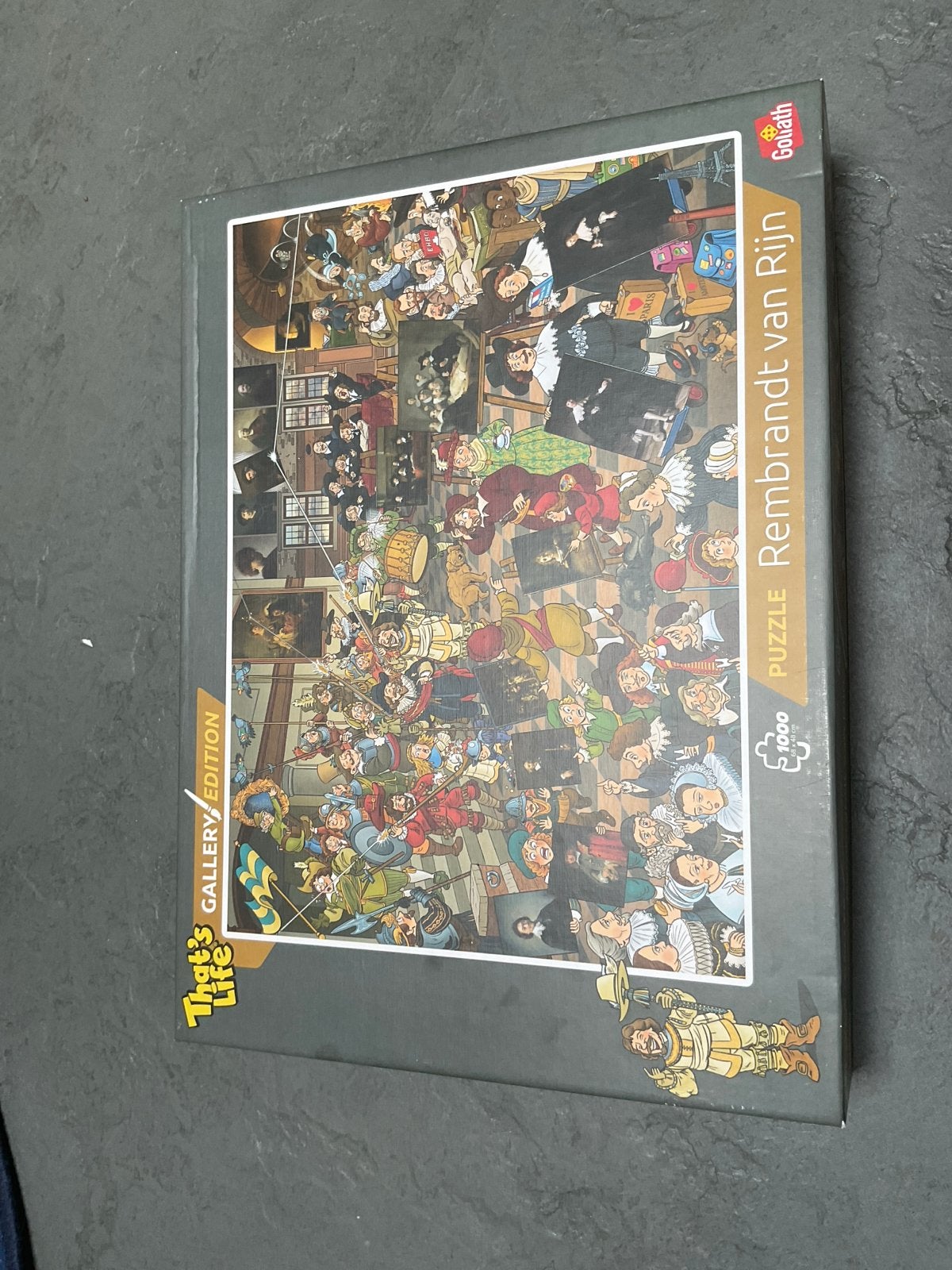 Rembrandt van Rijn puzzel, Ophalen, 500 t/m 1500 stukjes, Gebruikt, Legpuzzel
