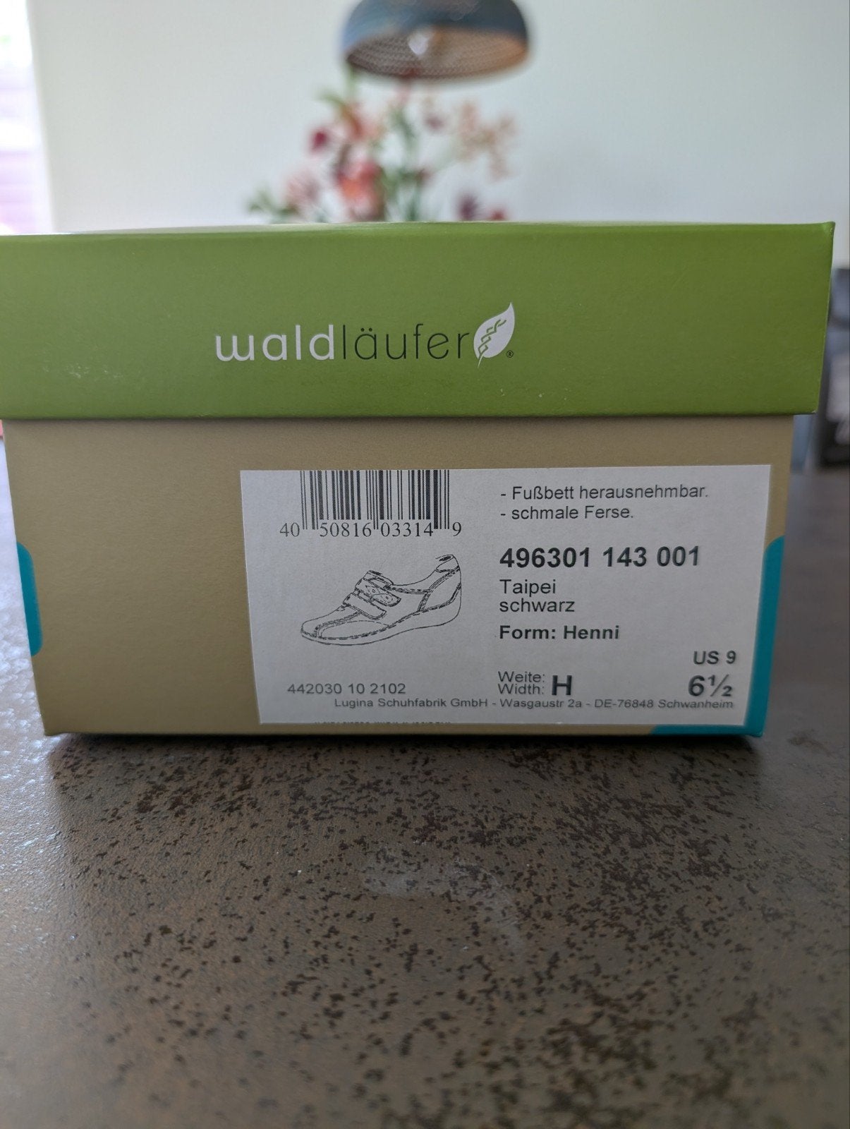 Waldläufer,zwarte lakschoen, Ophalen of Verzenden, Zo goed als nieuw, Zwart