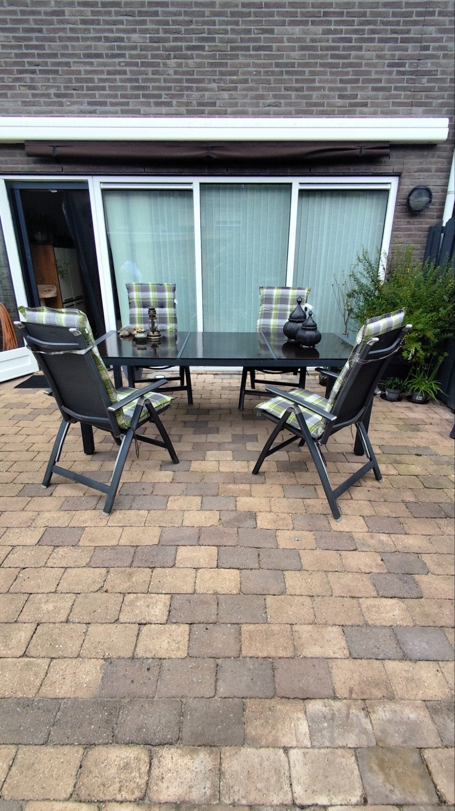 tuinset Hartman, Ophalen, Gebruikt, Aluminium, 4 zitplaatsen