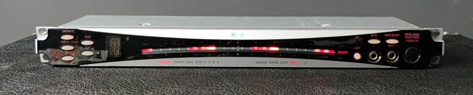 Korg DTR-2000 Professionele 19" Rack Tuner / stemapparaat, Ophalen of Verzenden, Gebruikt, Overige typen