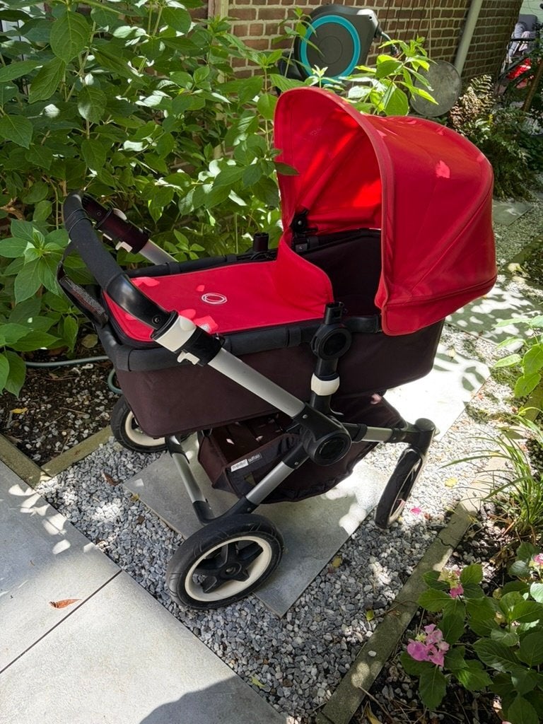 Bugaboo Buffalo — degelijke kinderwagen incl. veel extra's, Gebruikt, Bugaboo, Verstelbare duwstang, Ophalen