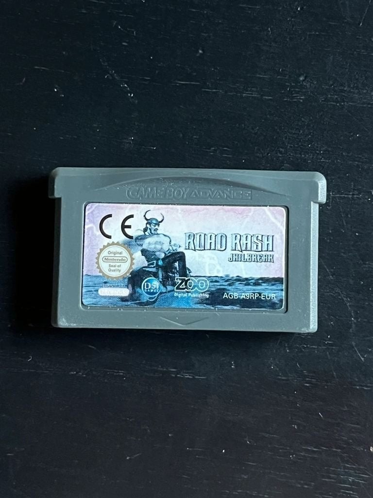 Road Rash Jailbreak Nintendo Gameboy Advance GBA game, Spelcomputers en Games, Nintendo, Nintendo, Nintendo, Racen en Vliegen