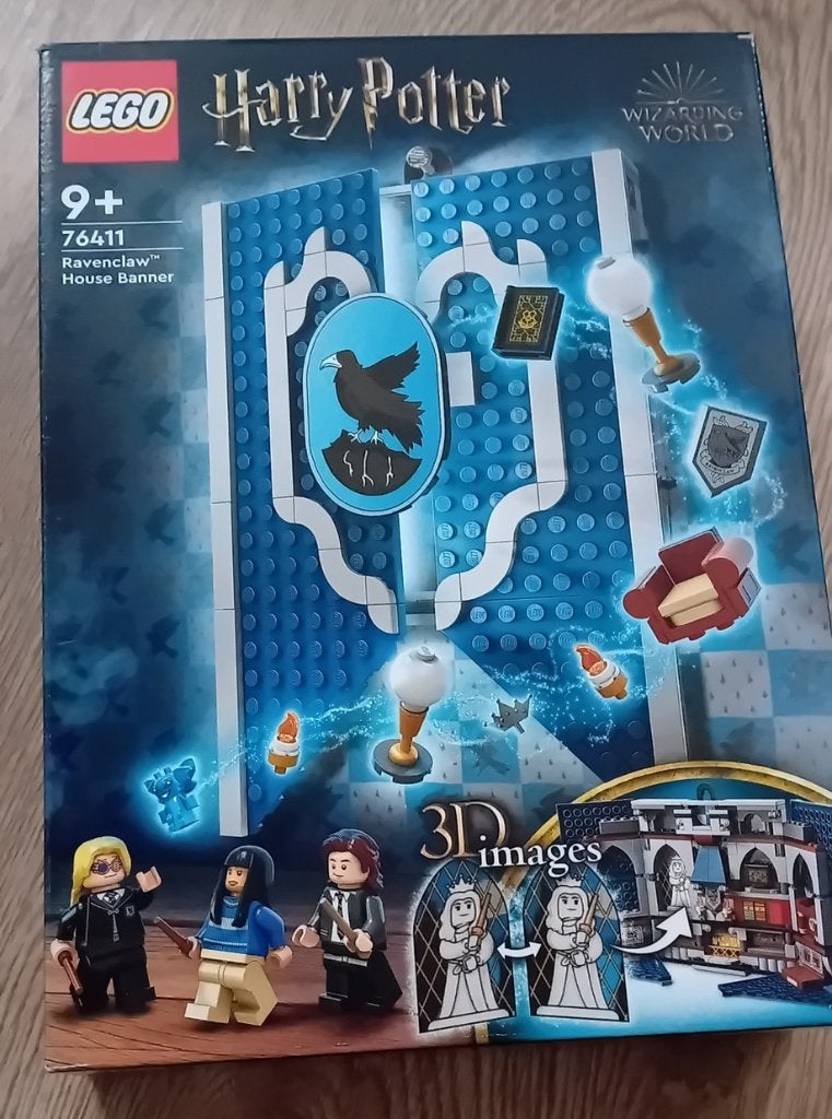 LEGO Harry Potter Ravenklauw Huisbanner Set 76411 [NIEUW], Ophalen of Verzenden, Complete set, Compleet, Lego