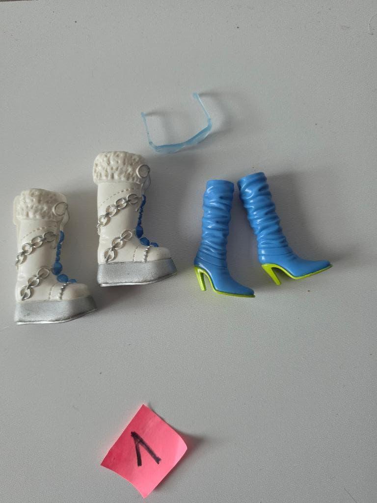 Barbie laarzen  set met bril, Ophalen of Verzenden, Zo goed als nieuw, Barbie