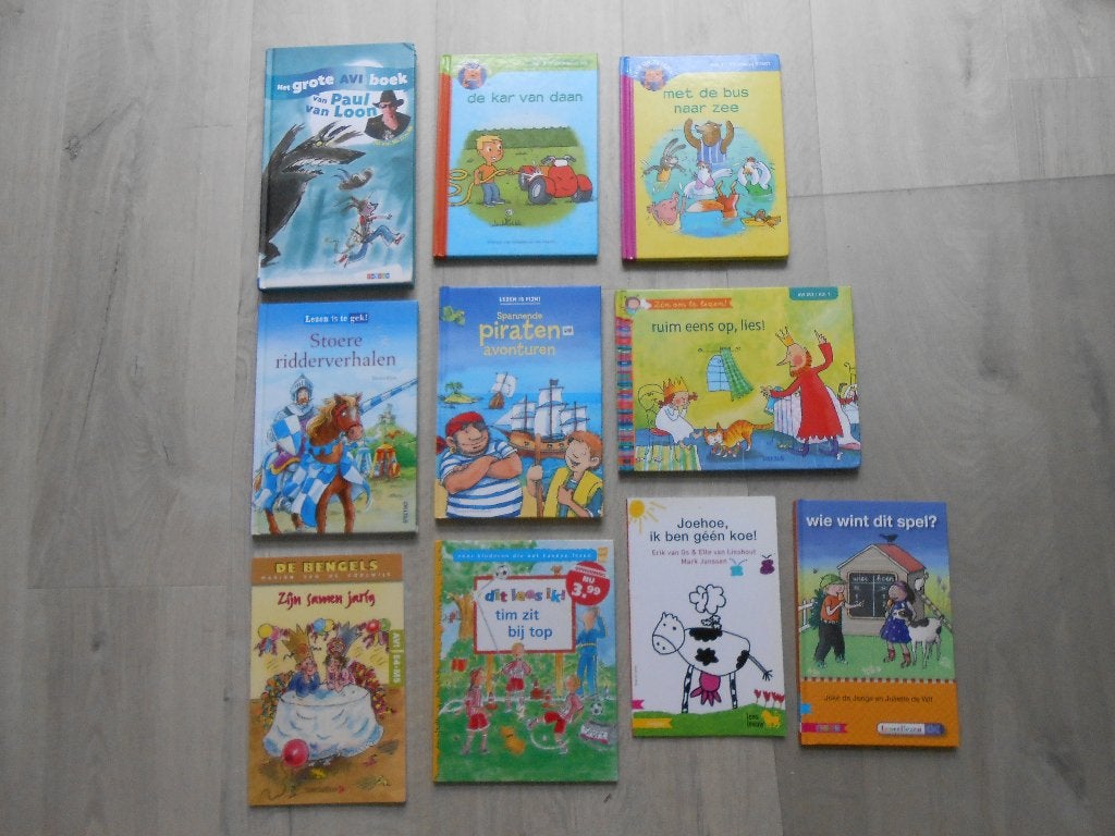 Boekjes beginnende lezertjes AVI start t/m E3 ~Groep 3~, Boeken, Ophalen of Verzenden, Gelezen, Fictie algemeen