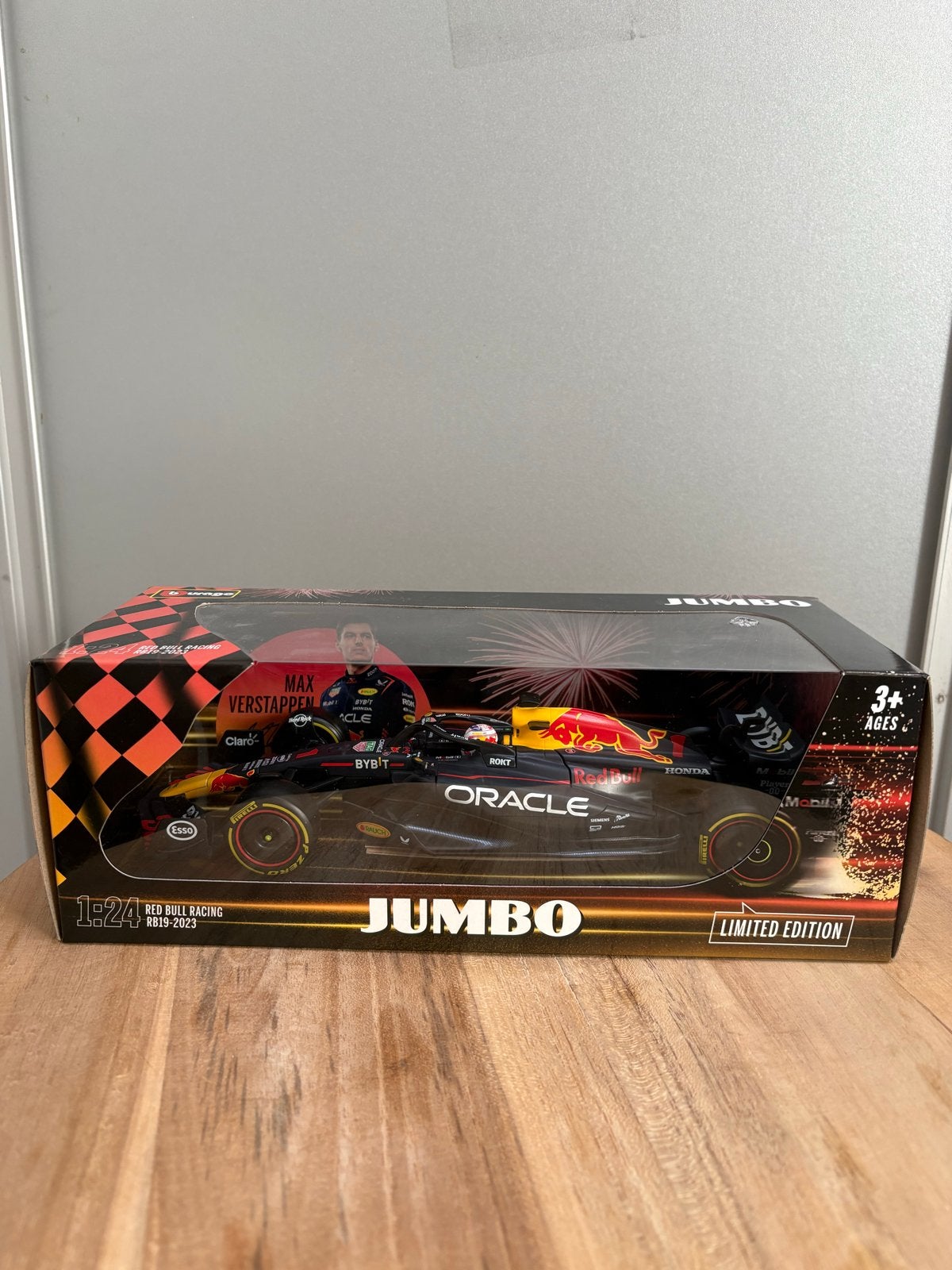 Max Verstappen Red Bull Racing F1 Auto 1:24 Limited Edition, Ophalen, Nieuw, 1:9 t/m 1:12, Auto