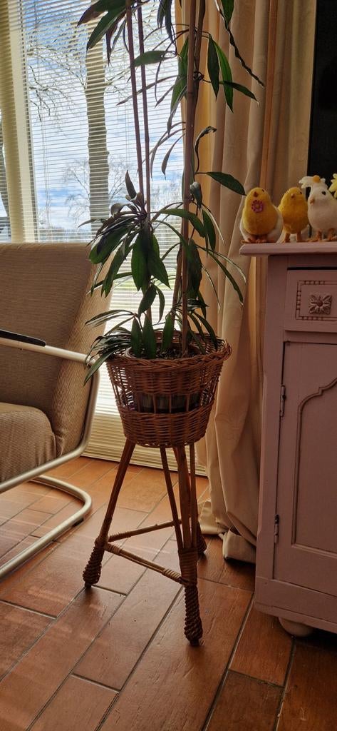 Vintage plantenstandaard , planten standaard, houder, Huis en Inrichting, Woonaccessoires | Zuilen en Pilaren, Ophalen, Gebruikt