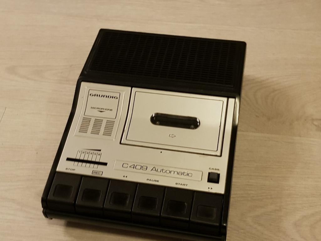 Grundig C409 cassettedeck, Ophalen of Verzenden, Grundig
