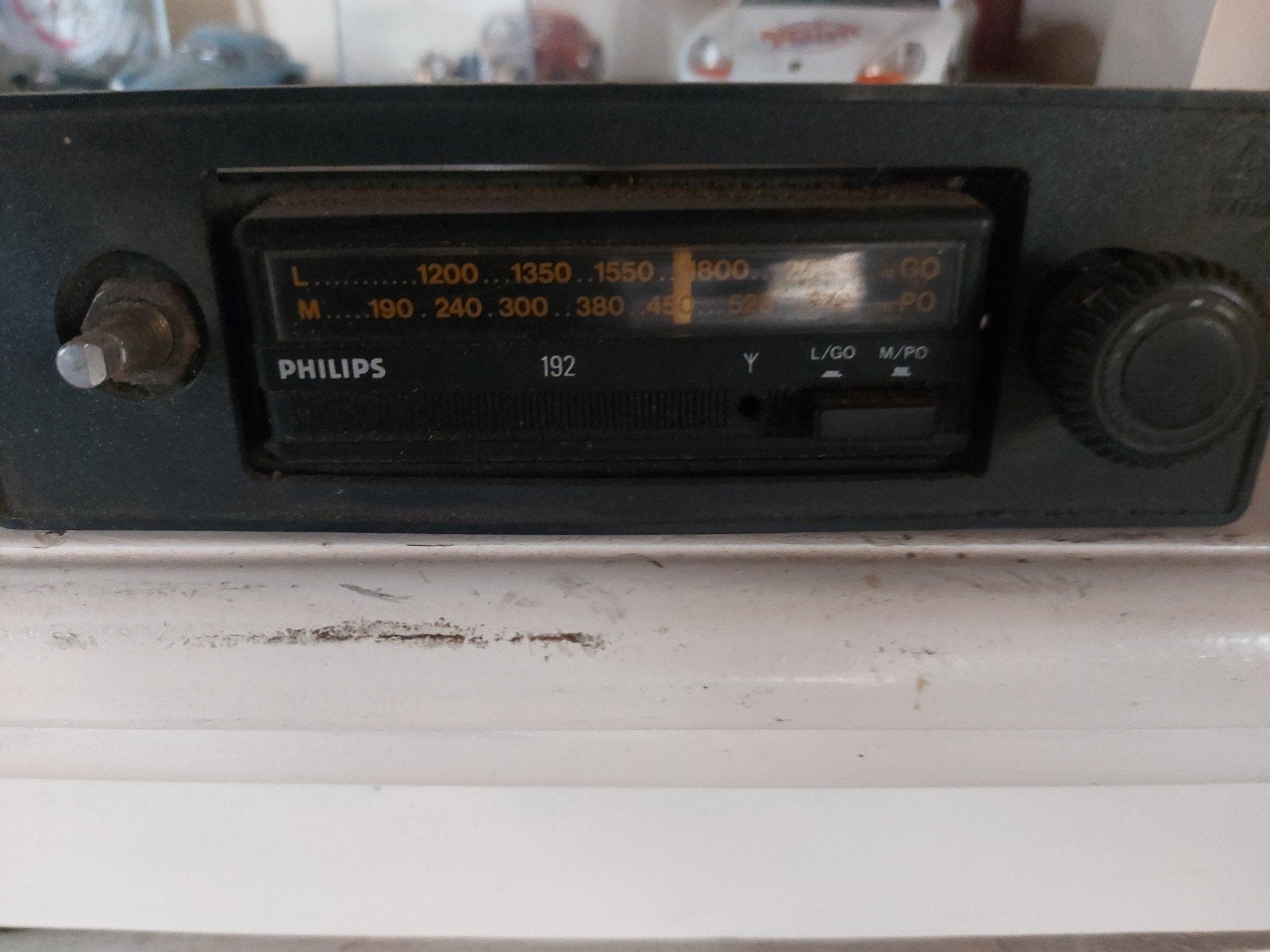 auto radio  oldtimers, Ophalen