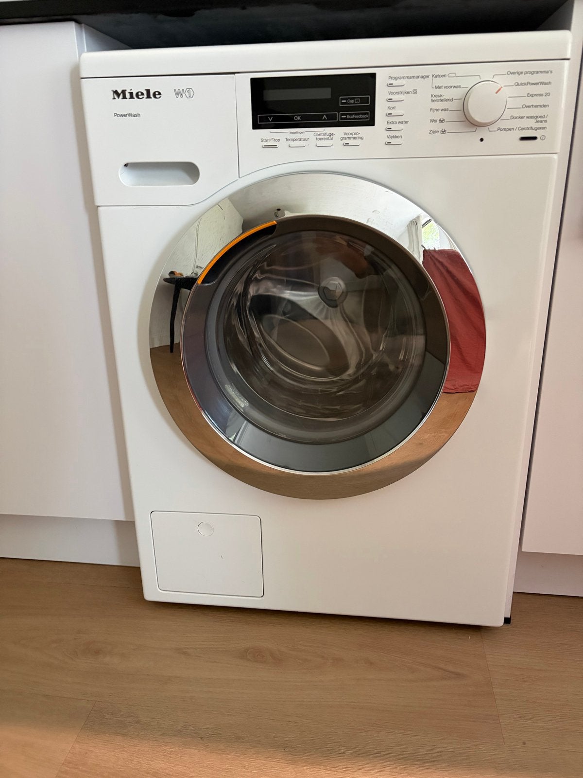 Miele W1 PowerWash WKF120 Wasmachine, Witgoed en Apparatuur, Wasmachines, Ophalen, 1200 tot 1600 toeren, Gebruikt, 8 tot 10 kg
