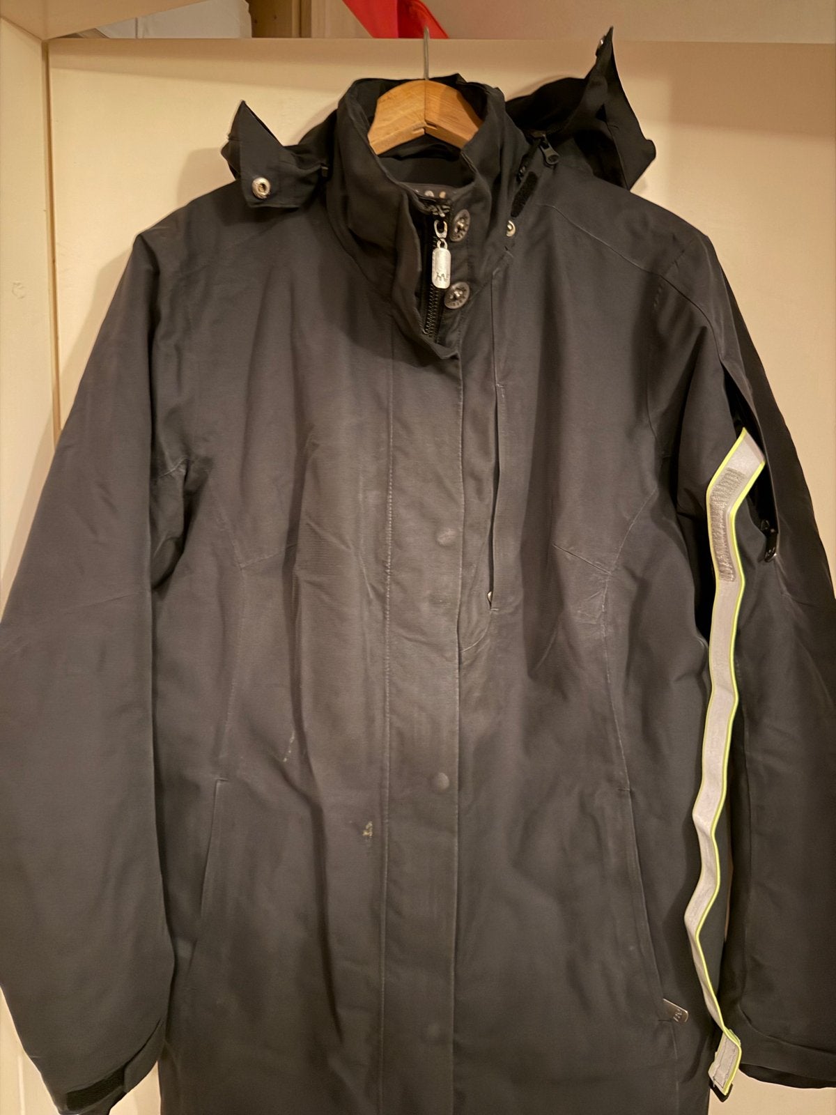 Human Nature Zwarte Dames Winterjas - Maat XL, Ophalen of Verzenden, Gedragen, Maat 46/48 (XL) of groter, Zwart
