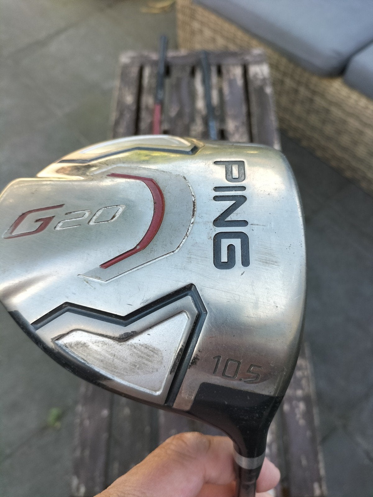 Ping G20 Driver & Callaway XR 5 Wood - Shaft gebroken, Ophalen