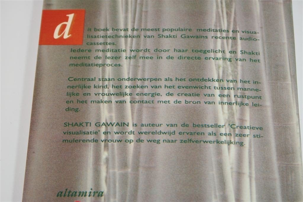 Creatieve Visualisatie & Meditatie — Oefeningen van Gawain, Ophalen of Verzenden, Gelezen, Overige onderwerpen, Achtergrond en Informatie
