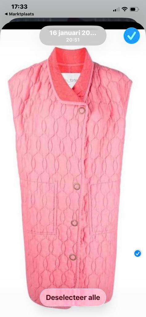 Forte Forte body warmer maat 40/42., Ophalen of Verzenden, Zo goed als nieuw, Maat 38/40 (M)